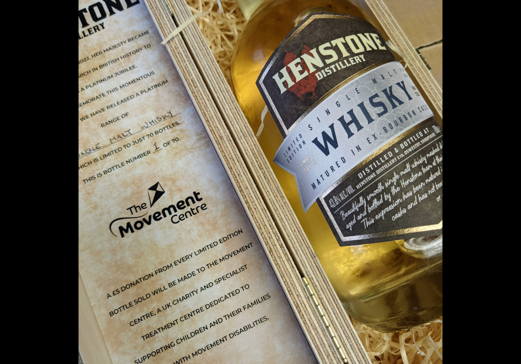 Platinum Spirits launched by Henstone to support The Movement Centre