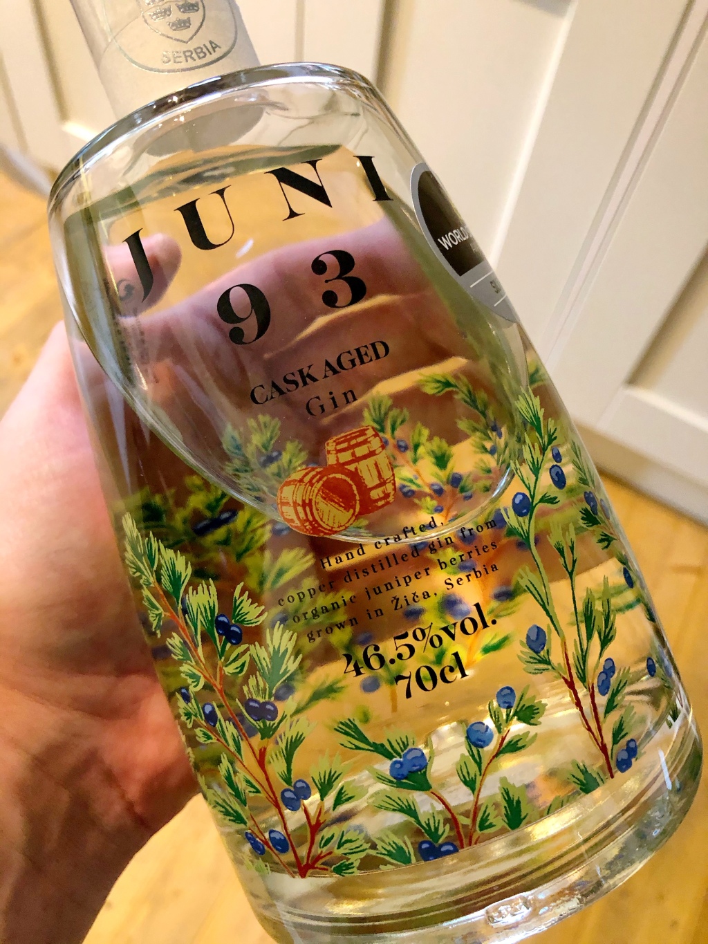 Gin of the Month:- Juni 93 Cask Aged Gin