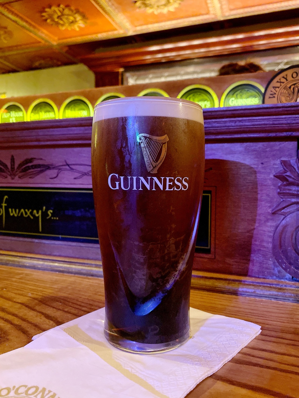 The Guinness Experience, or your face on a pint – Now in Manchester